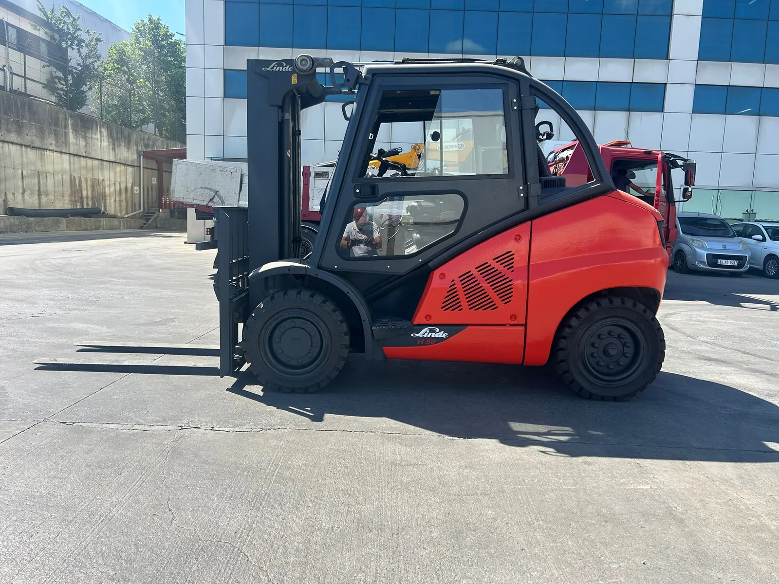 İkinci El Linde H50D-02 Dizel Forklift — fotoğraf 9