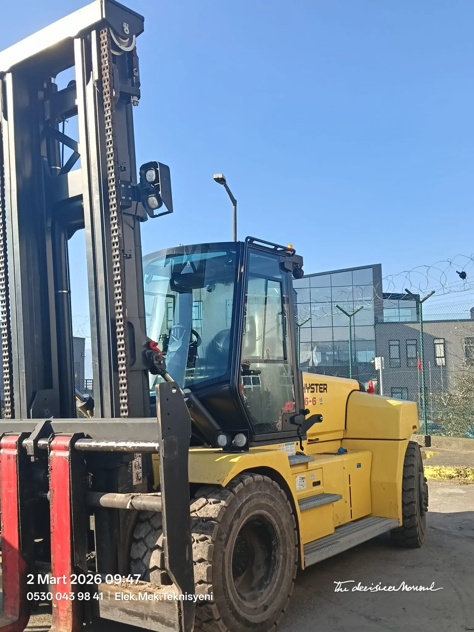 Hyster H16XD6 Dizel Forklift — fotoğraf 8
