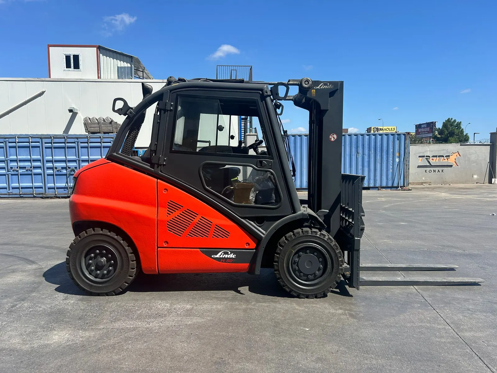 İkinci El Linde H50D-02 Dizel Forklift