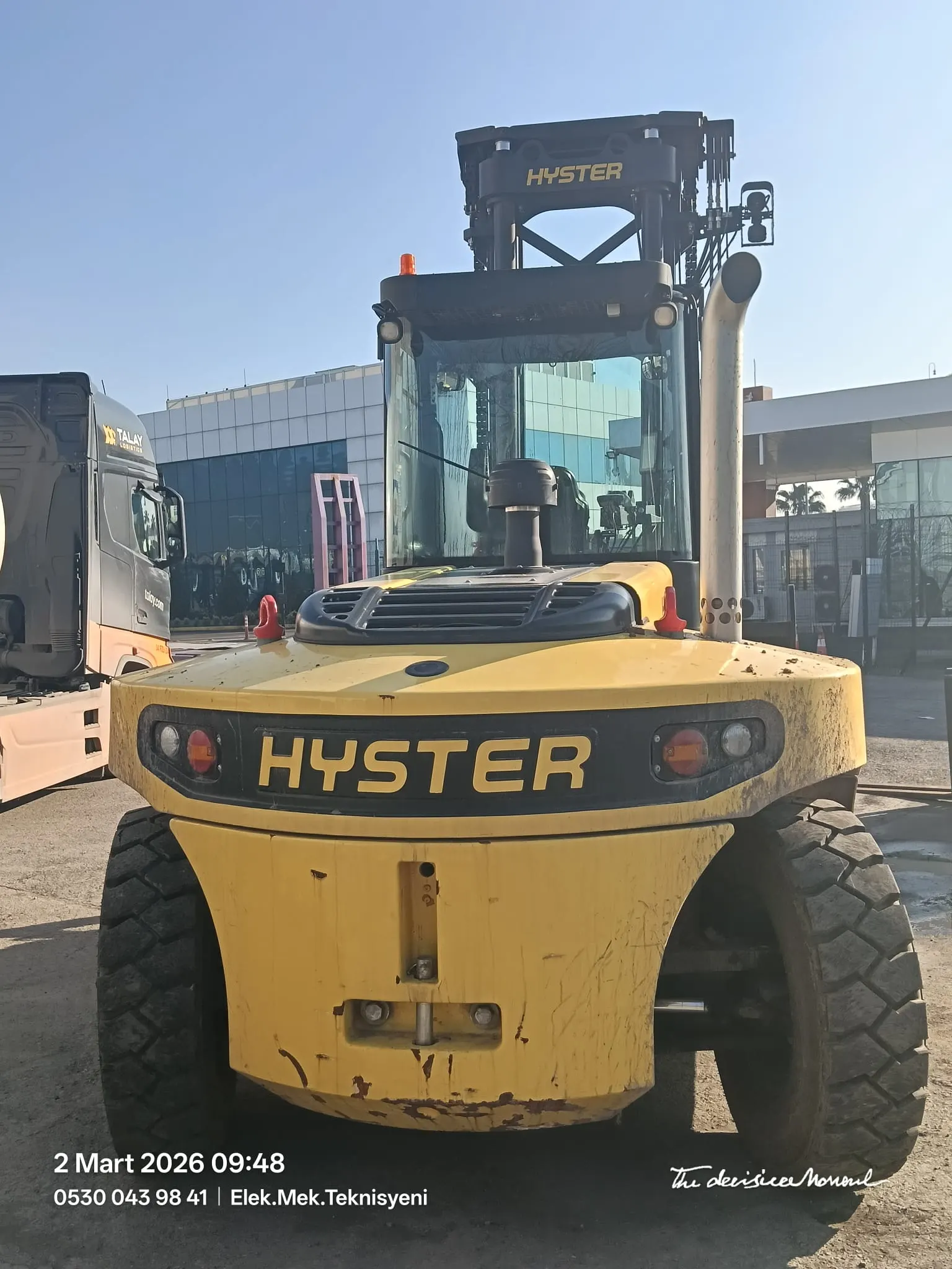 Hyster H16XD6 Dizel Forklift — fotoğraf 7