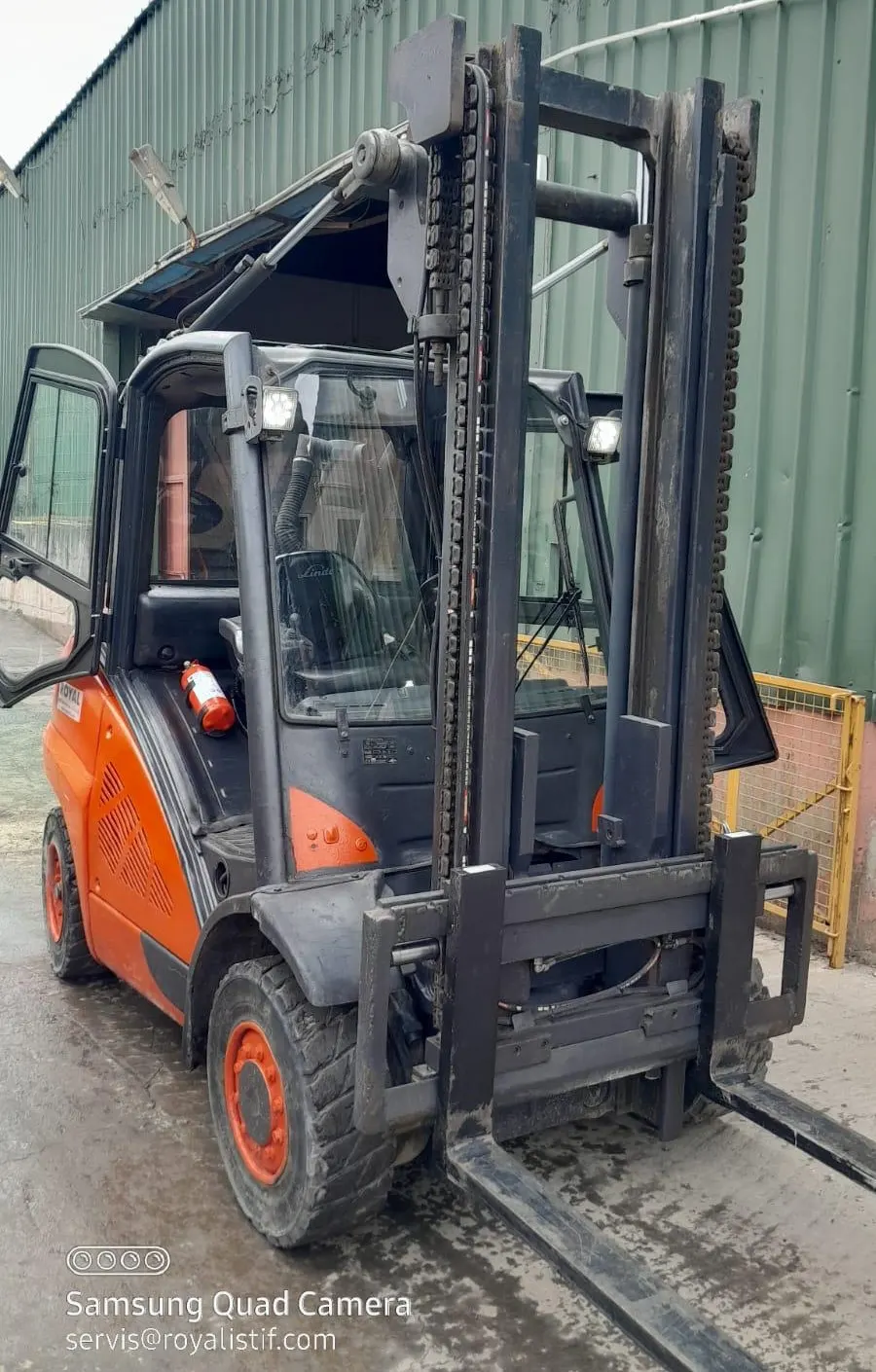 Linde H40D-394 Dizel Forklift
