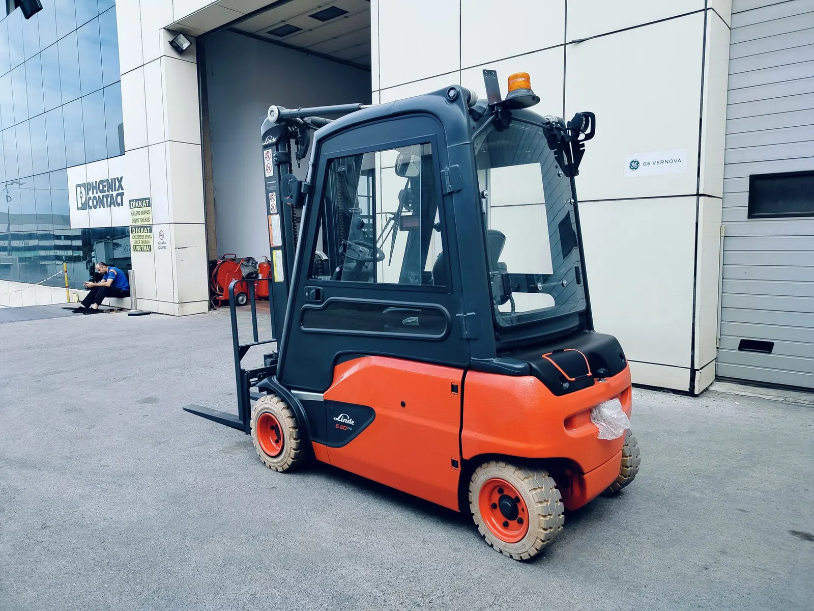 Sıfır Linde E20PL-386 Elektrikli Forklift — fotoğraf 3