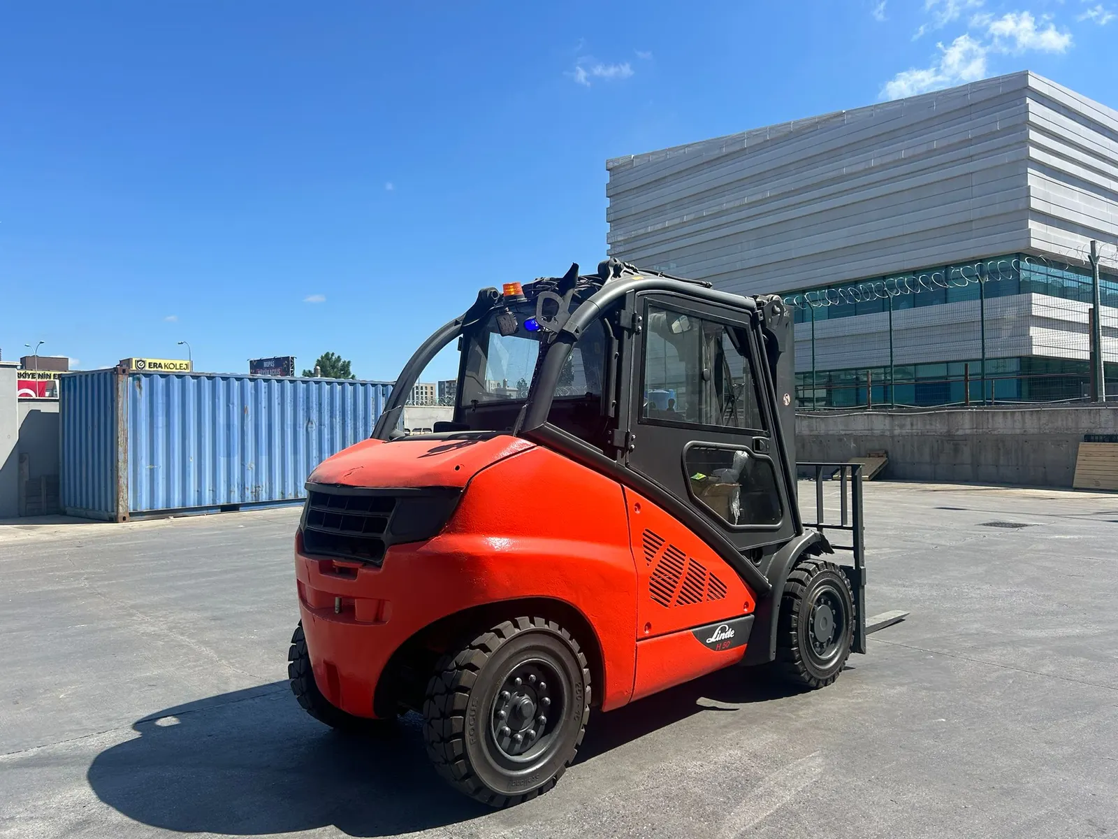 İkinci El Linde H50D-02 Dizel Forklift — fotoğraf 5