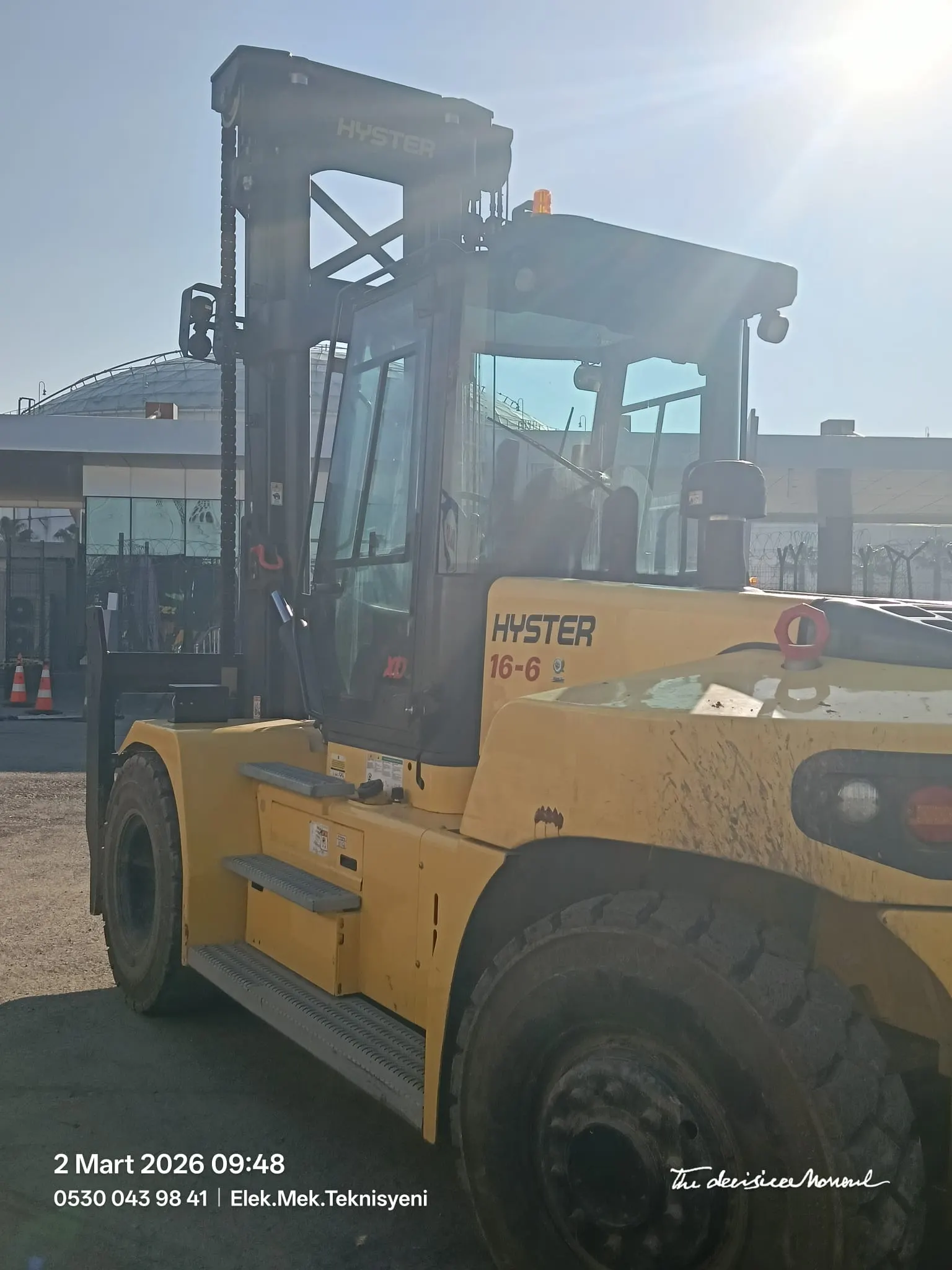 Hyster H16XD6 Dizel Forklift — fotoğraf 9
