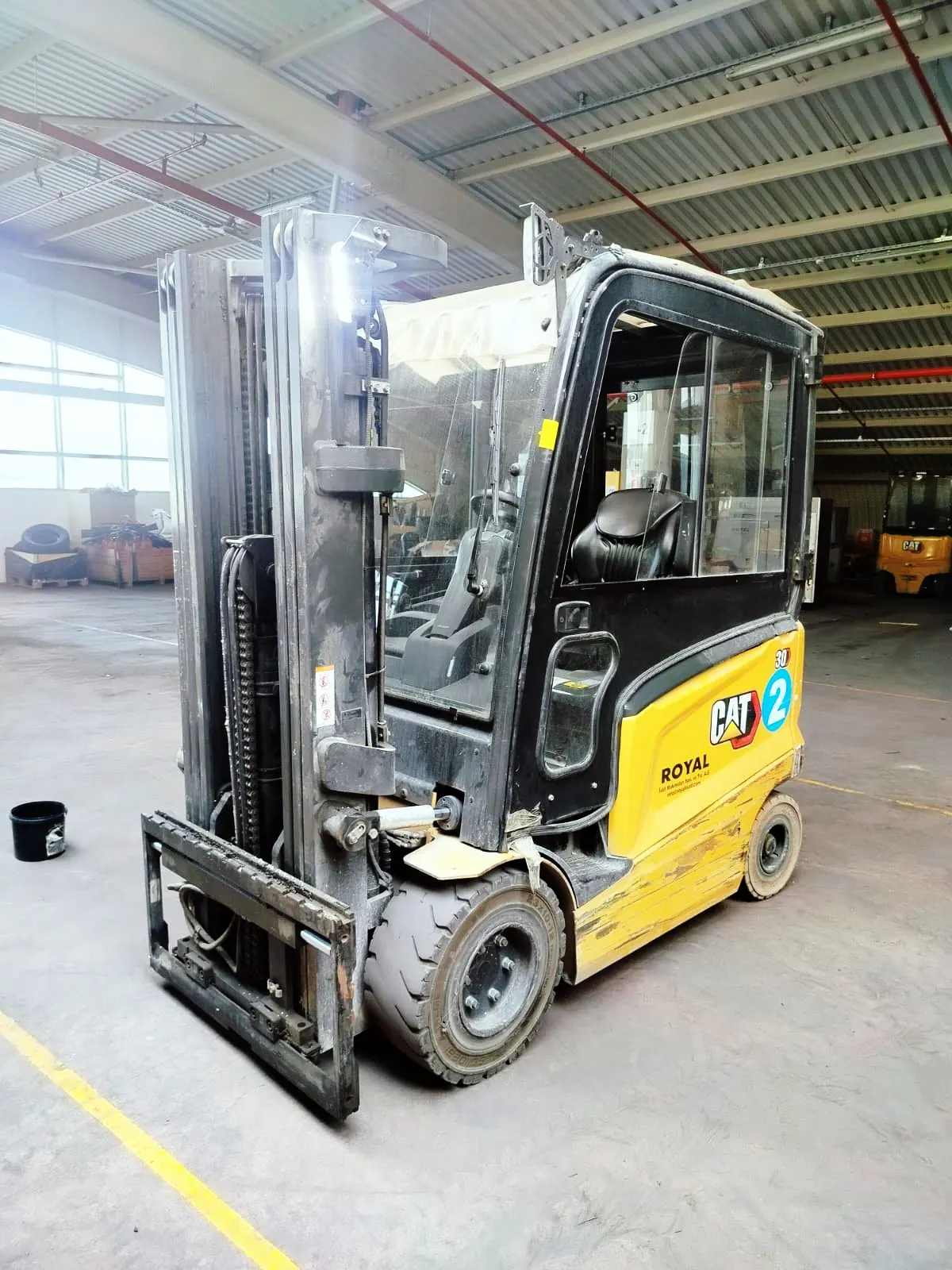 İkinci El Cat EP30ACN Elektrikli Forklift